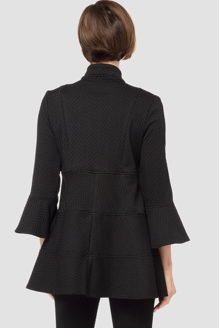 Joseph Ribkoff jacket style 184452. Black. 3