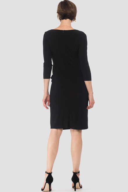 Joseph Ribkoff dress style 184471. Black/off-white. 8