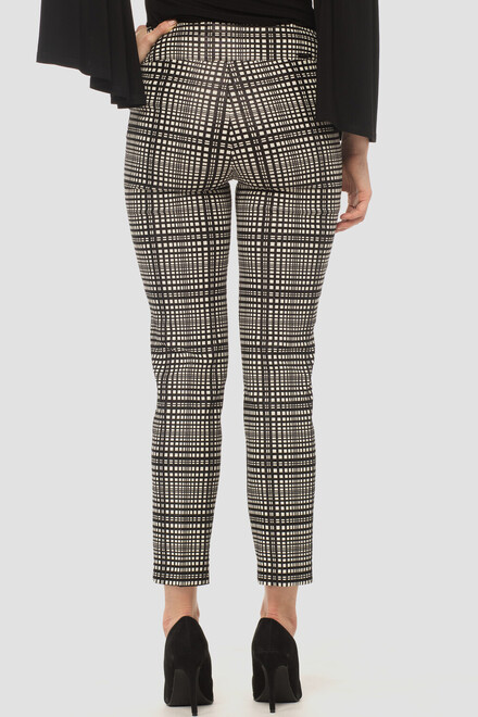 Joseph Ribkoff pantalon style 184756. Noir/ecru. 4