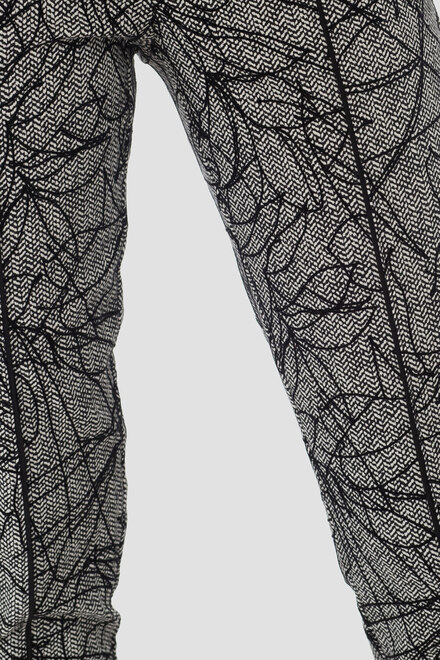 Joseph Ribkoff pant style 184808. Black/white. 4