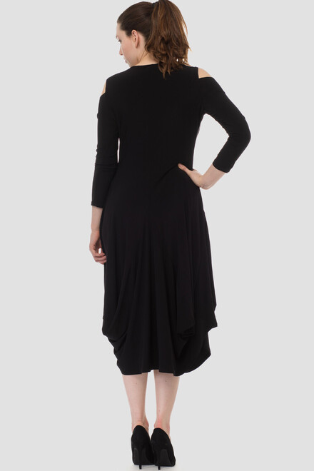 Joseph Ribkoff dress style 183003. Black/vanilla. 3
