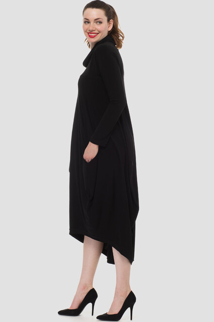 Joseph Ribkoff dress style 183007. Black. 2
