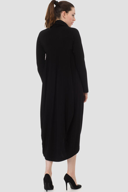 Joseph Ribkoff dress style 183007. Black. 3