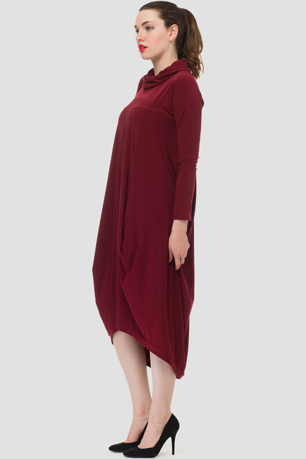 Joseph Ribkoff dress style 183007. Cranberry 183. 2