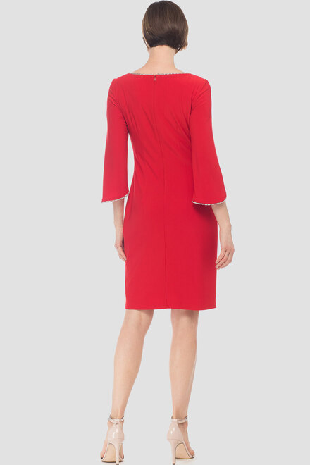 Joseph Ribkoff robe style 183026. Rouge A Levres 173. 3