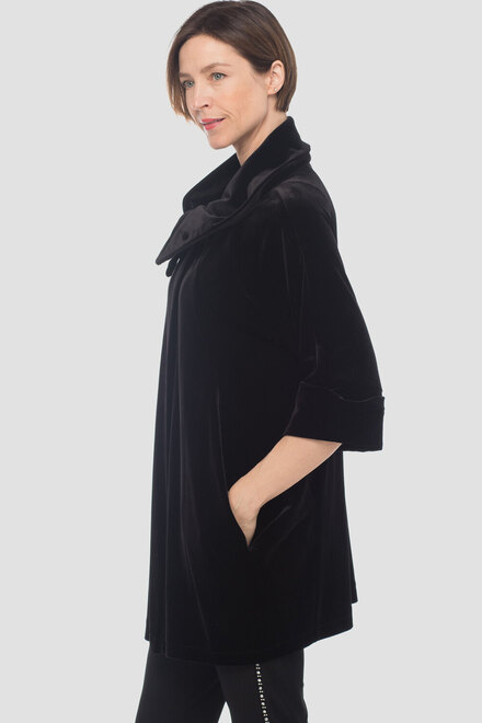 Joseph Ribkoff coat style 183456. Black. 2