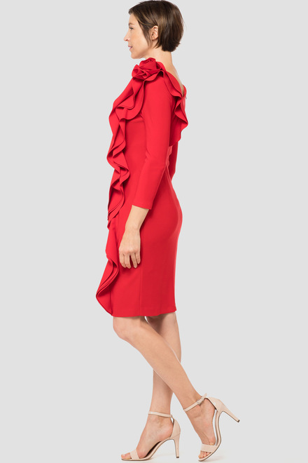 Joseph Ribkoff dress style 183049. Lipstick Red 173. 2