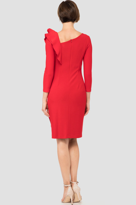 Joseph Ribkoff robe style 183049. Rouge A Levres 173. 3