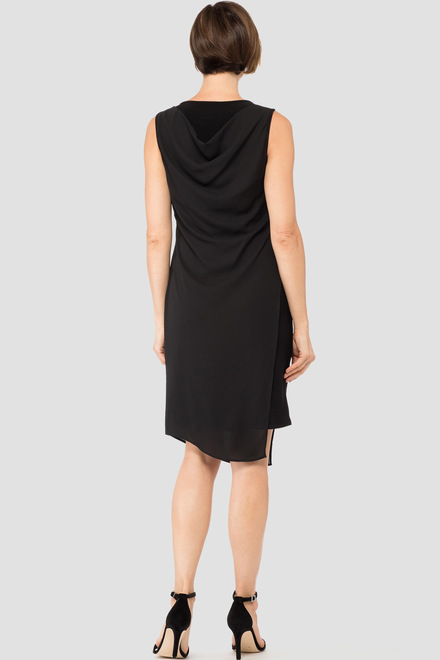 Joseph Ribkoff dress style 183005. Black. 3