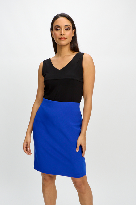 Mid-Rise Pencil Skirt Style 153071. Royal Sapphire163. 5