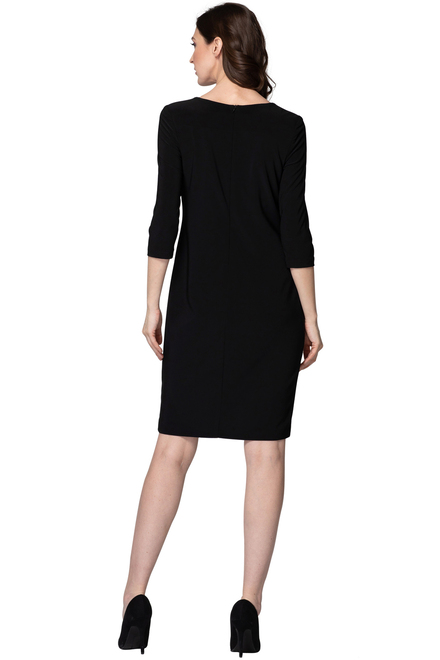 Joseph Ribkoff Dress Style 191005X. Black. 3