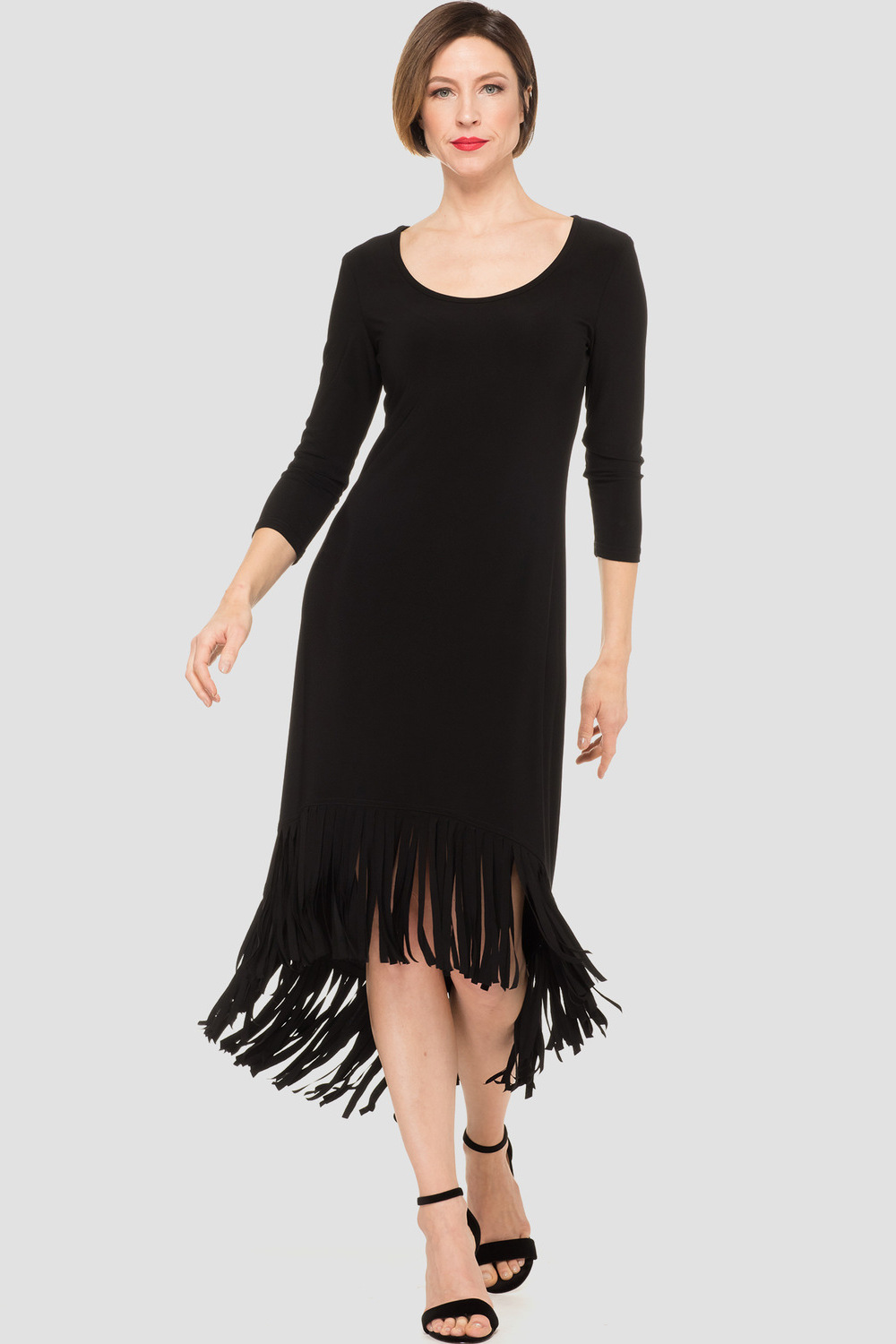 Joseph Ribkoff Dress Style 191008. Black