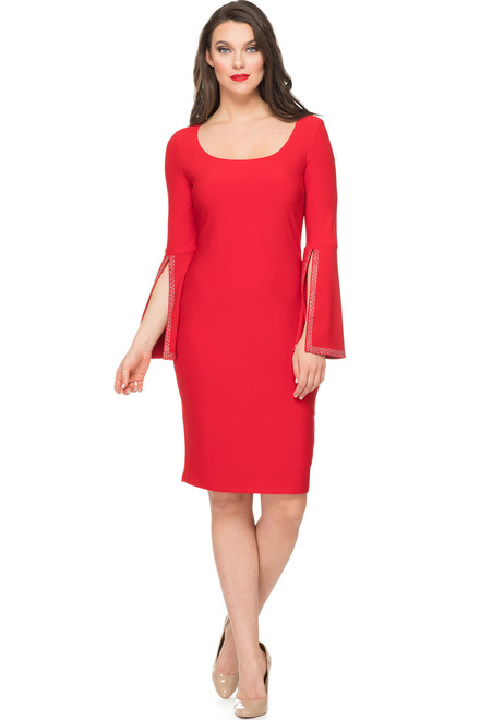 Joseph Ribkoff robe style 191012. Rouge A Levres 173. 2