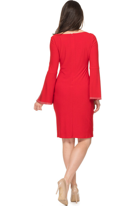 Joseph Ribkoff robe style 191012. Rouge A Levres 173. 6