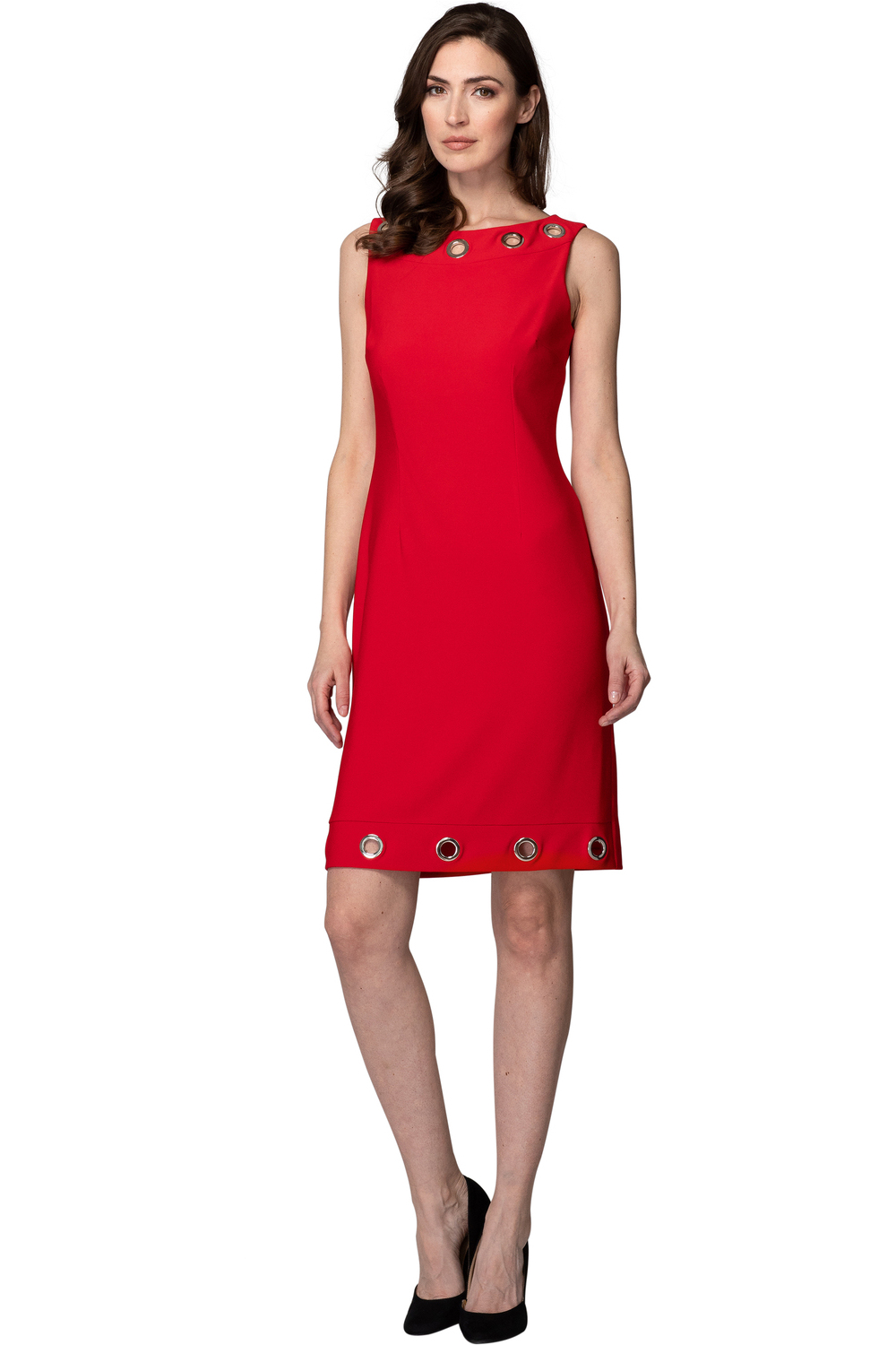 Joseph Ribkoff robe style 191021. Rouge A Levres 173
