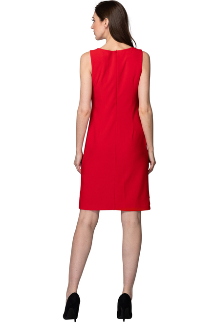 Joseph Ribkoff robe style 191021. Rouge A Levres 173. 3