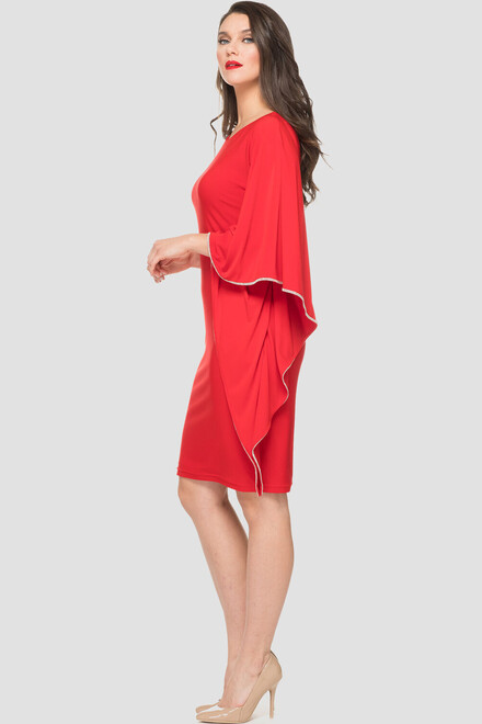 Joseph Ribkoff robe style 191022. Rouge A Levres 173. 3