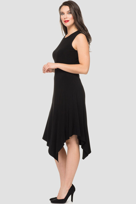 Joseph Ribkoff Dress Style 191043. Black. 3