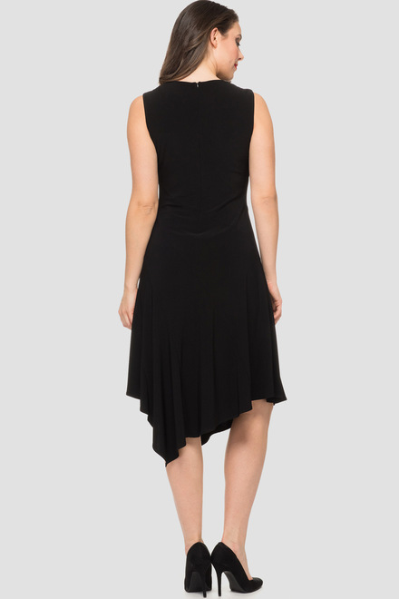Joseph Ribkoff Dress Style 191043. Black. 5