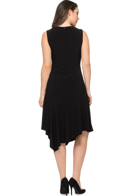 Joseph Ribkoff Dress Style 191043. Black. 6