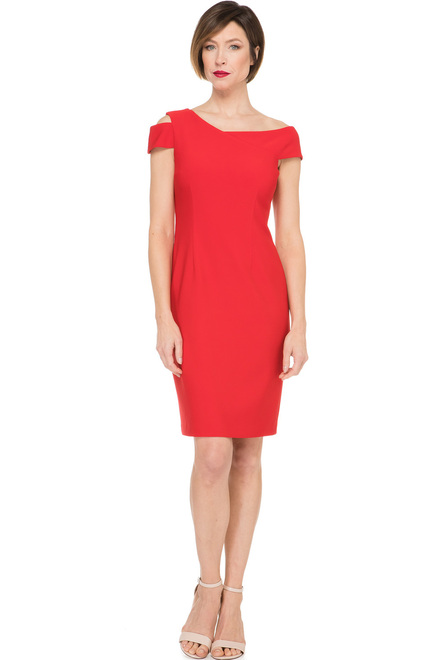 Joseph Ribkoff robe style 191044. Rouge A Levres 173. 2