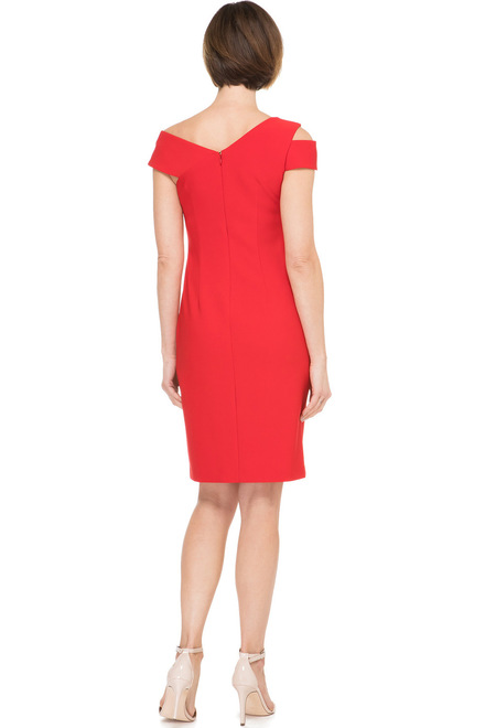 Joseph Ribkoff robe style 191044. Rouge A Levres 173. 6