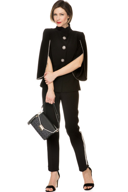 Joseph Ribkoff jacket style 191195. Black. 20