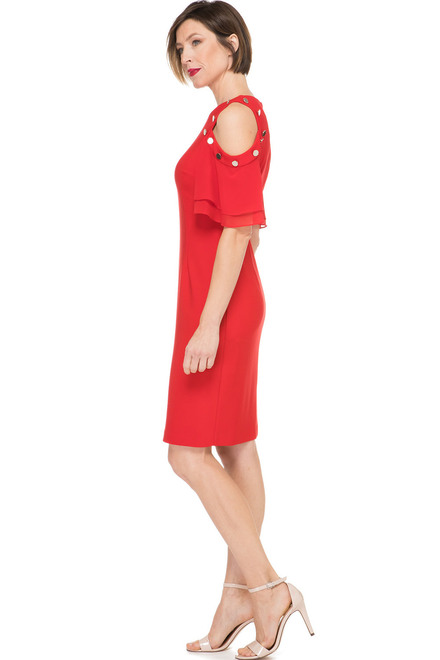 Joseph Ribkoff robe Style 191201. Rouge A Levres 173. 5