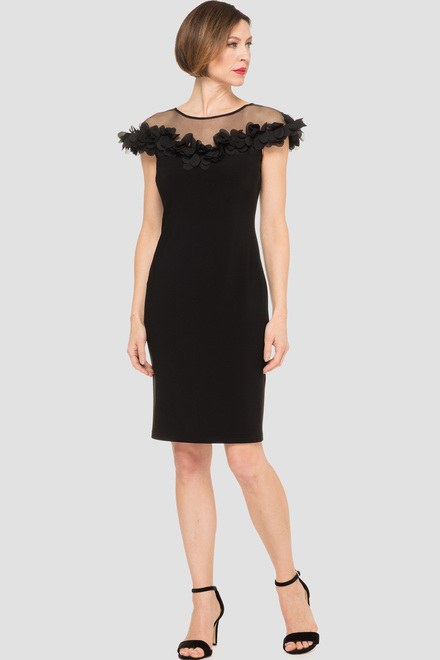 Joseph Ribkoff dress style 191305. Black. 11