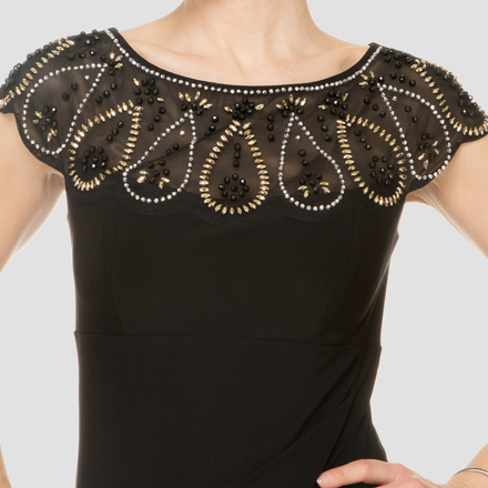 Joseph Ribkoff Dress Style 191307. Black. 14