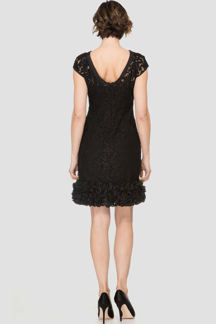 Joseph Ribkoff Dress Style 191524 . Black. 10