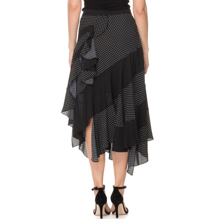 Joseph Ribkoff Skirt Style 191612. Black/white. 12