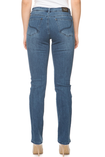 Joseph Ribkoff Jeans style 191996. Blue. 12