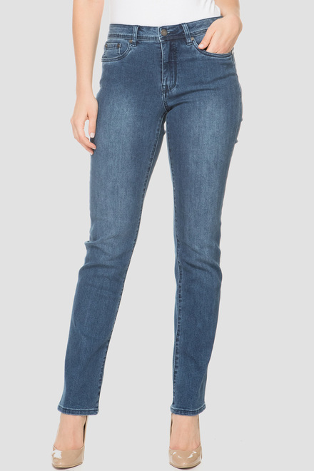 Joseph Ribkoff Jeans style 191996. Blue. 2