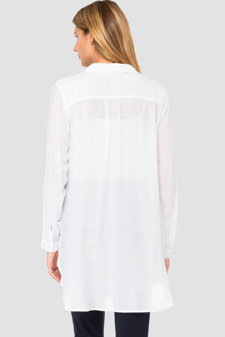 Joseph Ribkoff blouse style 182310. Blanc. 5