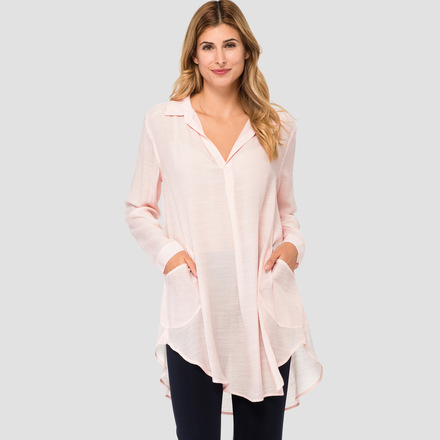 Joseph Ribkoff blouse style 182310. Powder Pink 181. 2