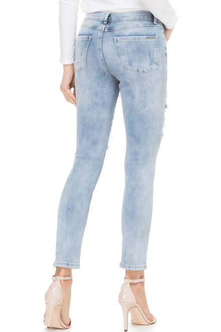 Joseph Ribkoff Jeans style 192982. Bleu P&acirc;le. 13