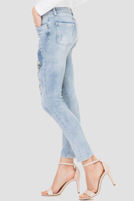 Joseph Ribkoff Jeans style 192982. Bleu P&acirc;le. 6