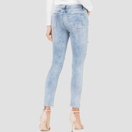 Joseph Ribkoff Jeans style 192982. Bleu P&acirc;le. 10