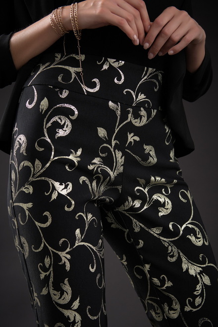 Joseph Ribkoff Pantalon Style 184549 NOW 194774. Noir/or. 6