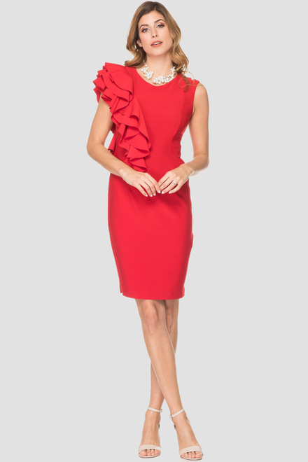 Joseph Ribkoff robe style 192010. Rouge A Levres 173. 22