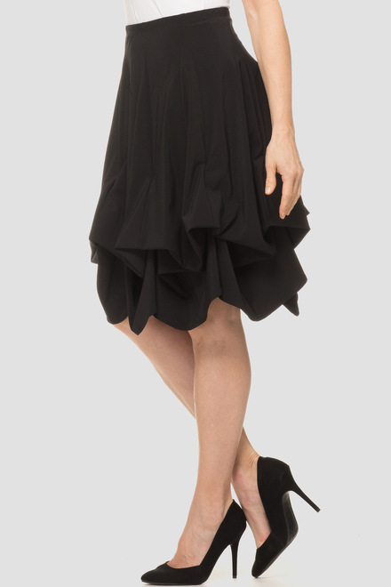 Joseph Ribkoff skirt style 192439. Black. 6