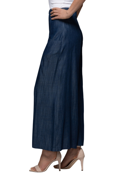 Joseph Ribkoff Jeans style 192452. Denim Blue. 4