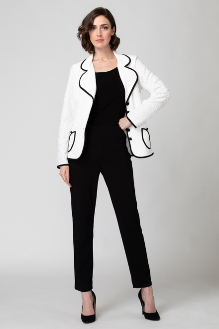 Joseph Ribkoff  jacket style 192473. White/black. 19