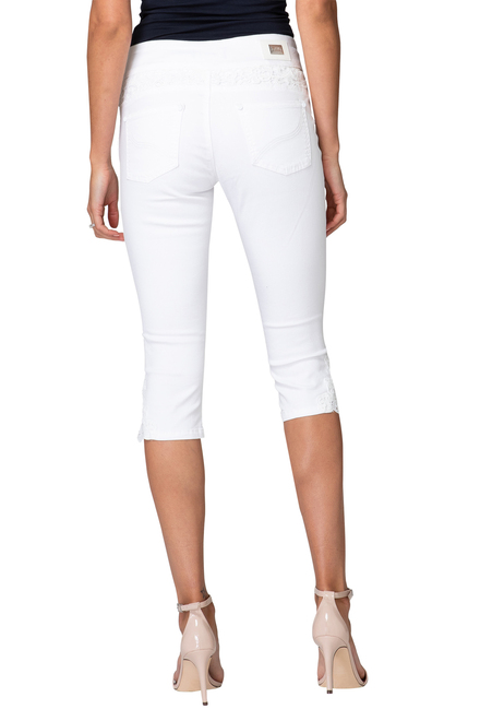 Joseph Ribkoff Jeans style 192981. White. 5