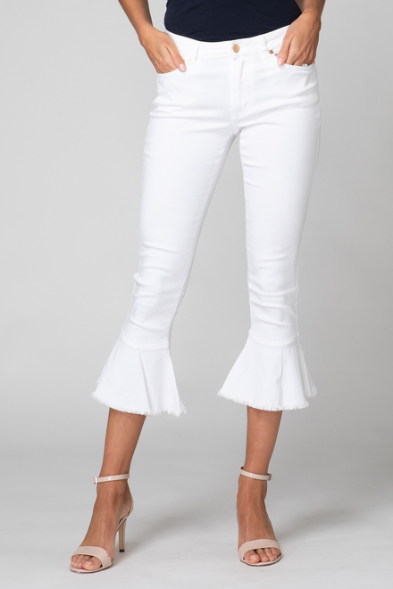 Joseph Ribkoff Jeans style 192983. White. 14