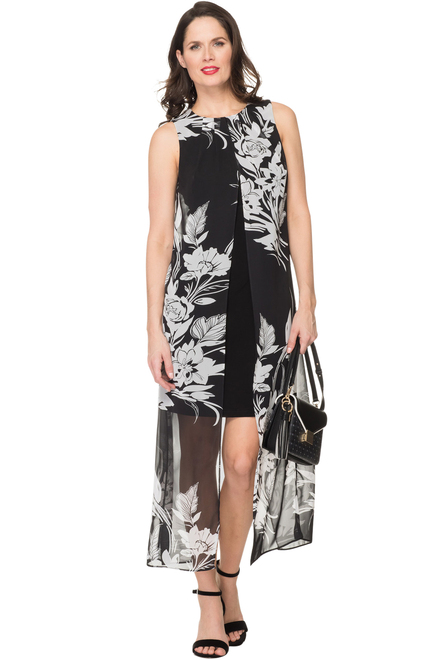 Joseph Ribkoff dress style 193578 . Black/white. 8