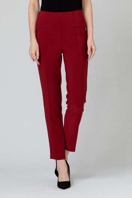 Joseph Ribkoff Pant style 171094. Imperial Red 193. 2