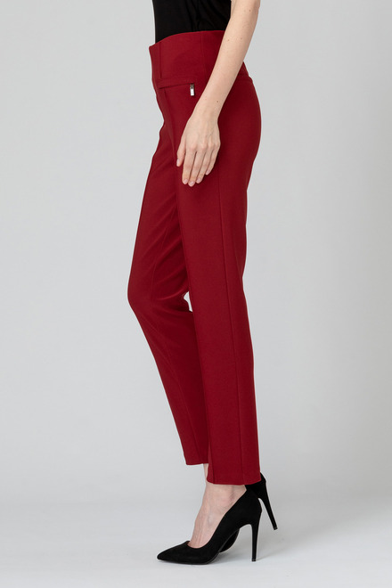 Joseph Ribkoff Pant style 171094. Imperial Red 193. 4