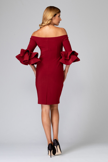 Joseph Ribkoff dress style 193007. Imperial Red 193. 23